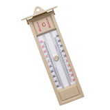 Maxbell Plastic Wall Thermometer Indoor Outdoor Greenhouse Max Min Vertical Temperature Gauge