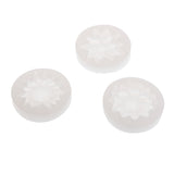 Maxbell 3 Pieces Flower Mould Fondant Silicone Mold for Cake Decoration Candy Soap Making