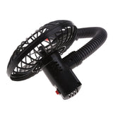 Maxbell Mini Car Fan Cooling, Cigarette Lighter Charger 12V Powered, Truck Vehicle Cool Air Fan