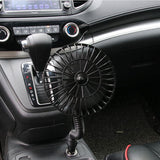 Maxbell Mini Car Fan Cooling, Cigarette Lighter Charger 12V Powered, Truck Vehicle Cool Air Fan