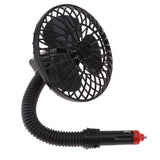 Maxbell Mini Car Fan Cooling, Cigarette Lighter Charger 12V Powered, Truck Vehicle Cool Air Fan