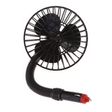 Maxbell Mini Car Fan Cooling, Cigarette Lighter Charger 12V Powered, Truck Vehicle Cool Air Fan