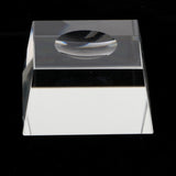 Maxbell Clear Trapezoid  Crystal Display Stand Holder For 80-100mm Crystal Ball Sphere Globe