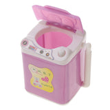 Maxbell Plastic Bathtub + Washing Machine Set Dollhouse Accessories For  Dolls Bathroom Furniture