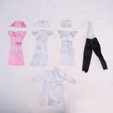 Maxbell 4 Set/Pack Clothes Set Career Apparel Clothes Gown for 29cm  Dolls Clothes Accs