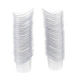 Maxbell Portable 100 Pieces 5ml Disposable Eye Wash Flush Cups Plastic Measuring Cup Used to Remove Irritants and Allergensse