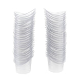 Maxbell Portable 100 Pieces 5ml Disposable Eye Wash Flush Cups Plastic Measuring Cup Used to Remove Irritants and Allergensse