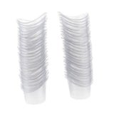 Maxbell Portable 100 Pieces 5ml Disposable Eye Wash Flush Cups Plastic Measuring Cup Used to Remove Irritants and Allergensse