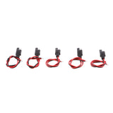 Maxbell 5pcs Battery Tender SAE Connector DC Power Automotive DIY Cord Cable 18AWG