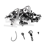 Maxbell 10 Set Ready Tied Ronnie Rigs Carp Fishing Pop-up Rigs Tackle Spinner Rigs