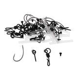 Maxbell 10 Set Ready Tied Ronnie Rigs Carp Fishing Pop-up Rigs Tackle Spinner Rigs