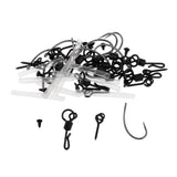 Maxbell 10 Set Ready Tied Ronnie Rigs Carp Fishing Pop-up Rigs Tackle Spinner Rigs