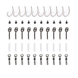 Maxbell 10 Set Ready Tied Ronnie Rigs Carp Fishing Pop-up Rigs Tackle Spinner Rigs
