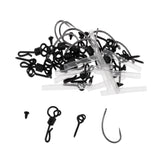 Maxbell 10 Set Ready Tied Ronnie Rigs Carp Fishing Pop-up Rigs Tackle Spinner Rigs