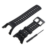 Maxbell Silicone Strap Band for SUUNTO Ambit1/Ambit2/Ambit3 Soft Black