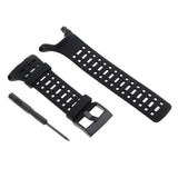 Maxbell Silicone Strap Band for SUUNTO Ambit1/Ambit2/Ambit3 Soft Black