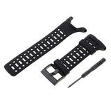 Maxbell Silicone Strap Band for SUUNTO Ambit1/Ambit2/Ambit3 Soft Black