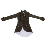 Maxbell 1/6 Scale Gothic Clothes Coat/Shorts/Vest Set for 12'' Woman Action Figures