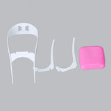 Maxbell Plastic Miniature Table Tableware Chair Play Set for  Dolls House Dining Rooms Decoration Accessories