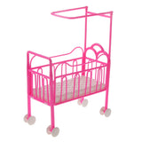 Maxbell Miniature Nursery Baby Crib Carriage for  Doll House Accessories