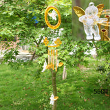 Maxbell Cupid Love Angel Tube Wind Chime Hanging Door Home Garden Decor Craft Gift