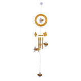 Maxbell Cupid Love Angel Tube Wind Chime Hanging Door Home Garden Decor Craft Gift