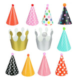 Maxbell Happy Birthday Party Hat Paper Garlands Party Bunting Banners Hanging Decor