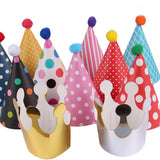 Maxbell Happy Birthday Party Hat Paper Garlands Party Bunting Banners Hanging Decor