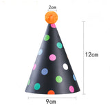 Maxbell Happy Birthday Party Hat Paper Garlands Party Bunting Banners Hanging Decor
