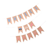 Maxbell Wheels Or Heels Gender Reveal Natural Bunting Burlap Banner Baby Shower