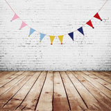Maxbell Birthday Hat Shape Felt Banner 2.5 Meters