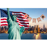 Maxbell USA Letter America Independence Day Garland Banner Memorial Day Photo Prop