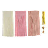 Maxbell Pink Gold Tassel Garland Banner for Mothers Day Wedding Birthday Graduation Baby Shower Decorations Party Supplies