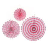 Maxbell Birthday Party Decorations Set, Paper Fans, Balloons, Happy Birthday Banner, Pom Poms , Swirls, for Adults and Kids Birthday Party Decoration