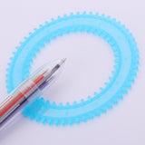 Maxbell Spirograph Design Set 8 Geometric Ruler Stencil Tools With Pen & Scratch Paper Spiral Drawing Art Craft Kid Educational Toys Gift