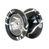Maxbell MAGICYOYO Unresponsive YOYO N9 Alloy Professional Yo-yo for 1A 3A 5A String Trick Play - Black Silver
