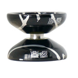 Maxbell MAGICYOYO Unresponsive YOYO N9 Alloy Professional Yo-yo for 1A 3A 5A String Trick Play - Black Silver