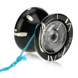 Maxbell MAGICYOYO Unresponsive YOYO N9 Alloy Professional Yo-yo for 1A 3A 5A String Trick Play - Black Silver