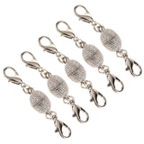 Maxbell 5pcs/Lot Magnetic Lobster Clasp for Jewelry Necklace Bracelet Making Crafts