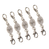 Maxbell 5pcs/Lot Magnetic Lobster Clasp for Jewelry Necklace Bracelet Making Crafts