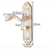 Maxbell Internal Room Door Handles Packs - Latch Lock Bathroom Lever Lockset #2