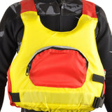 Maxbell CE Approved Swimming Life Jacket Buoyancy Aid Safety Vest with Front Pocket and Reflective Strip Adult Yellow