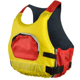 Maxbell CE Approved Swimming Life Jacket Buoyancy Aid Safety Vest with Front Pocket and Reflective Strip Adult Yellow