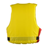 Maxbell CE Approved Swimming Life Jacket Buoyancy Aid Safety Vest with Front Pocket and Reflective Strip Adult Yellow