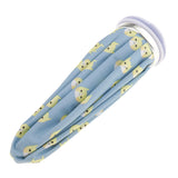 Maxbell Waterproof Leakproof Reusable Portable Pain Stress Reliever Tiredness Swelling Ice Pack Bag 9 inch Light Blue