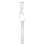 Maxbell Sport Silicone Watch Band Wrist Strap with Buckle For Polar A360 Smart Watch Bracelet White