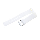 Maxbell Sport Silicone Watch Band Wrist Strap with Buckle For Polar A360 Smart Watch Bracelet White