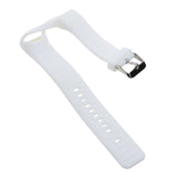 Maxbell Sport Silicone Watch Band Wrist Strap with Buckle For Polar A360 Smart Watch Bracelet White