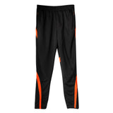 Maxbell Men Fashionable Clothing Sports Jogging Casual Wear Pants Trousers Fitness Jogger Sweatpants Black And Orange XXXL