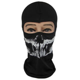 Maxbell Skull Skeleton Full Face Mask Bicycle CS Hood Scarf Single Hole Pattern 1